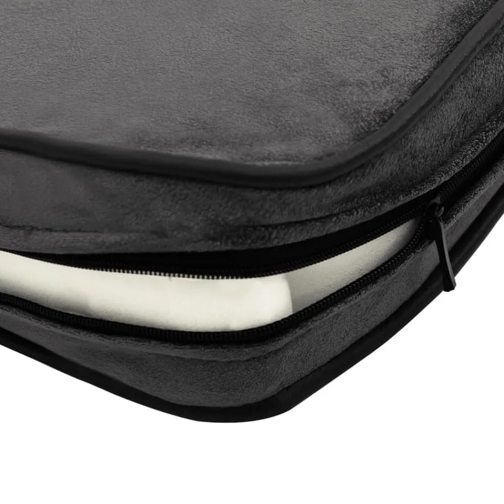 vidaXL Productos Para Mascotas-Sofá para perros felpa y cuero sintético 81x43x31cm