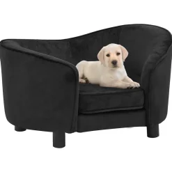 vidaXL Productos Para Mascotas-Sofá para perros felpa 69x49x40 cm
