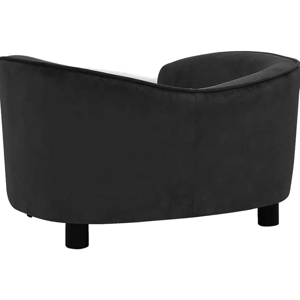 vidaXL Productos Para Mascotas-Sofá para perros felpa 69x49x40 cm