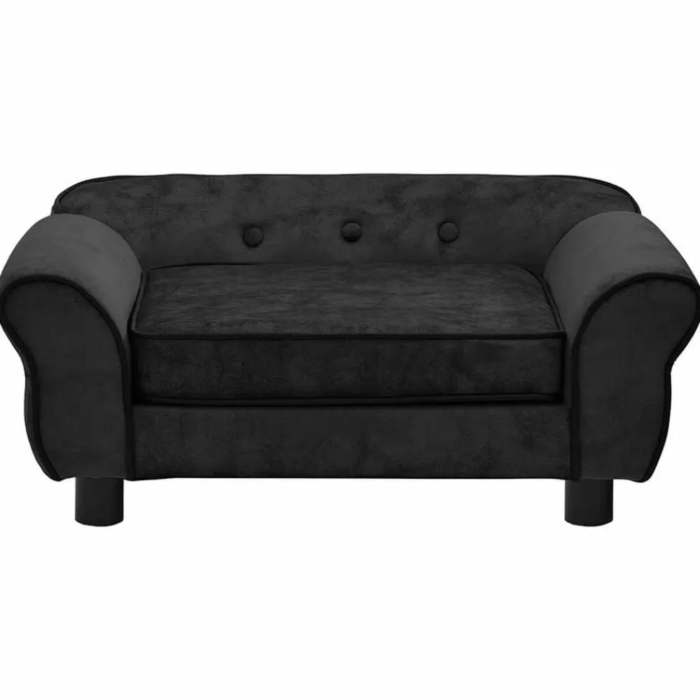 vidaXL Productos Para Mascotas-Sofá para perros felpa 72x45x30 cm