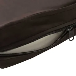 vidaXL Sofá para perros felpa y cuero sintético marrón 60x43x30 cm Marr&oacute;n Clearance