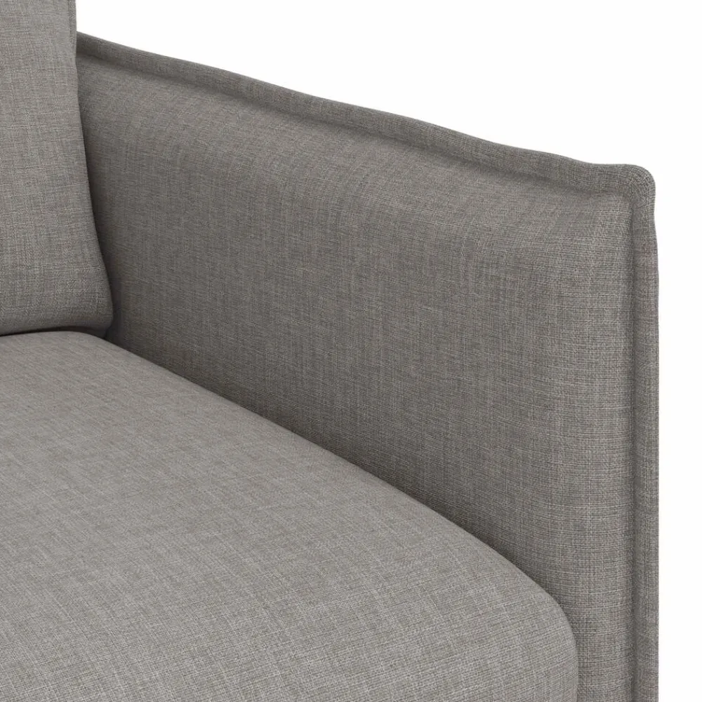vidaXL Sofá 195 x 82 x 85 cm tela Taupé Discount