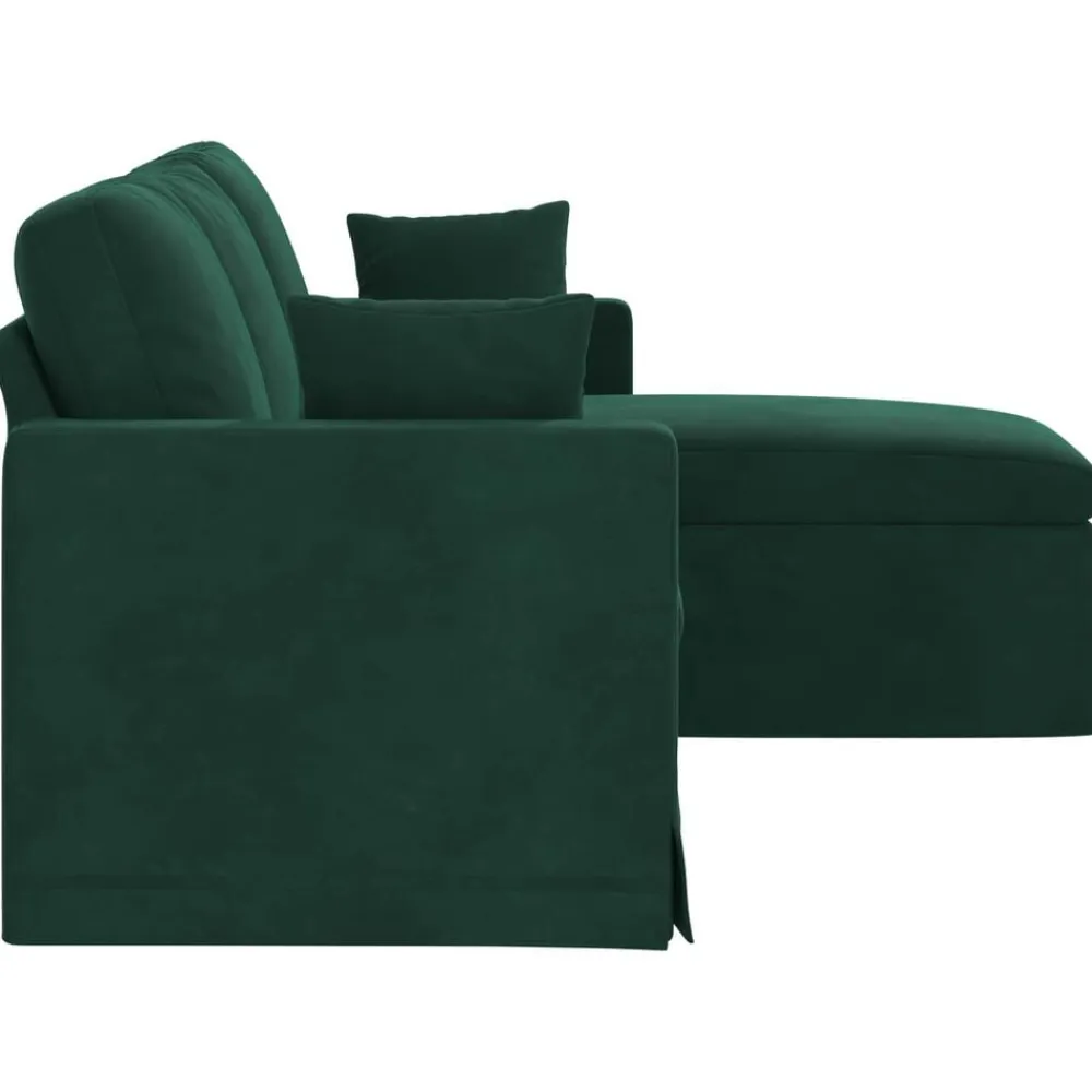 vidaXL Sofás-Sofá 198 x 134 x 80 cm Terciopelo
