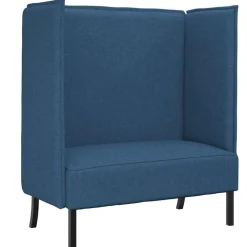 vidaXL Sofás-Sofa de Espalda Alta 101cm tela