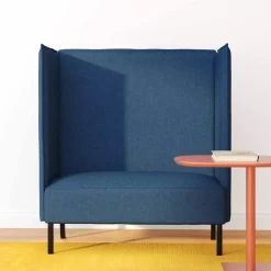 vidaXL Sofás-Sofa de Espalda Alta 101cm tela