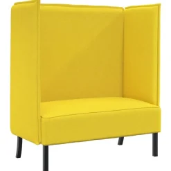 vidaXL Sofás-Sofa de Espalda Alta 101cm tela