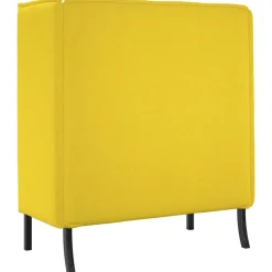vidaXL Sofás-Sofa de Espalda Alta 101cm tela