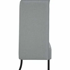 vidaXL Sofa de Espalda Alta 101cm tela Gris claro Sale