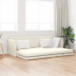 vidaXL Sofás-Sofá-cama de piso 213 x 70 x 77 cm Terciopelo
