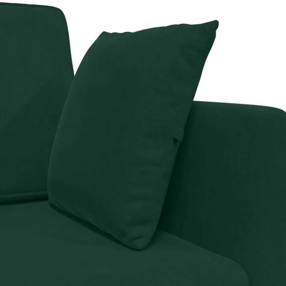 vidaXL Sofá-cama de piso 213 x 70 x 77 cm Terciopelo Verde oscuro Hot