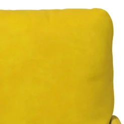 vidaXL Sofás con cojín 55cm Madera contrachapada Amarillo