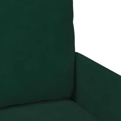 vidaXL Sofás con cojín 55cm Madera contrachapada Verde oscuro Online