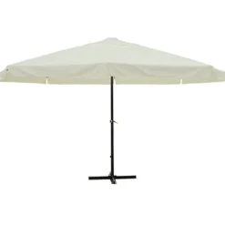 vidaXL Jardín-Sombrilla aluminio 500 cm