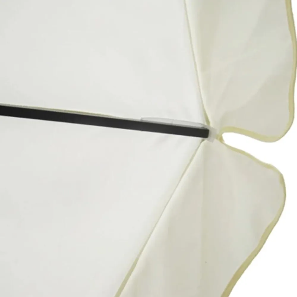 vidaXL Jardín-Sombrilla aluminio 500 cm