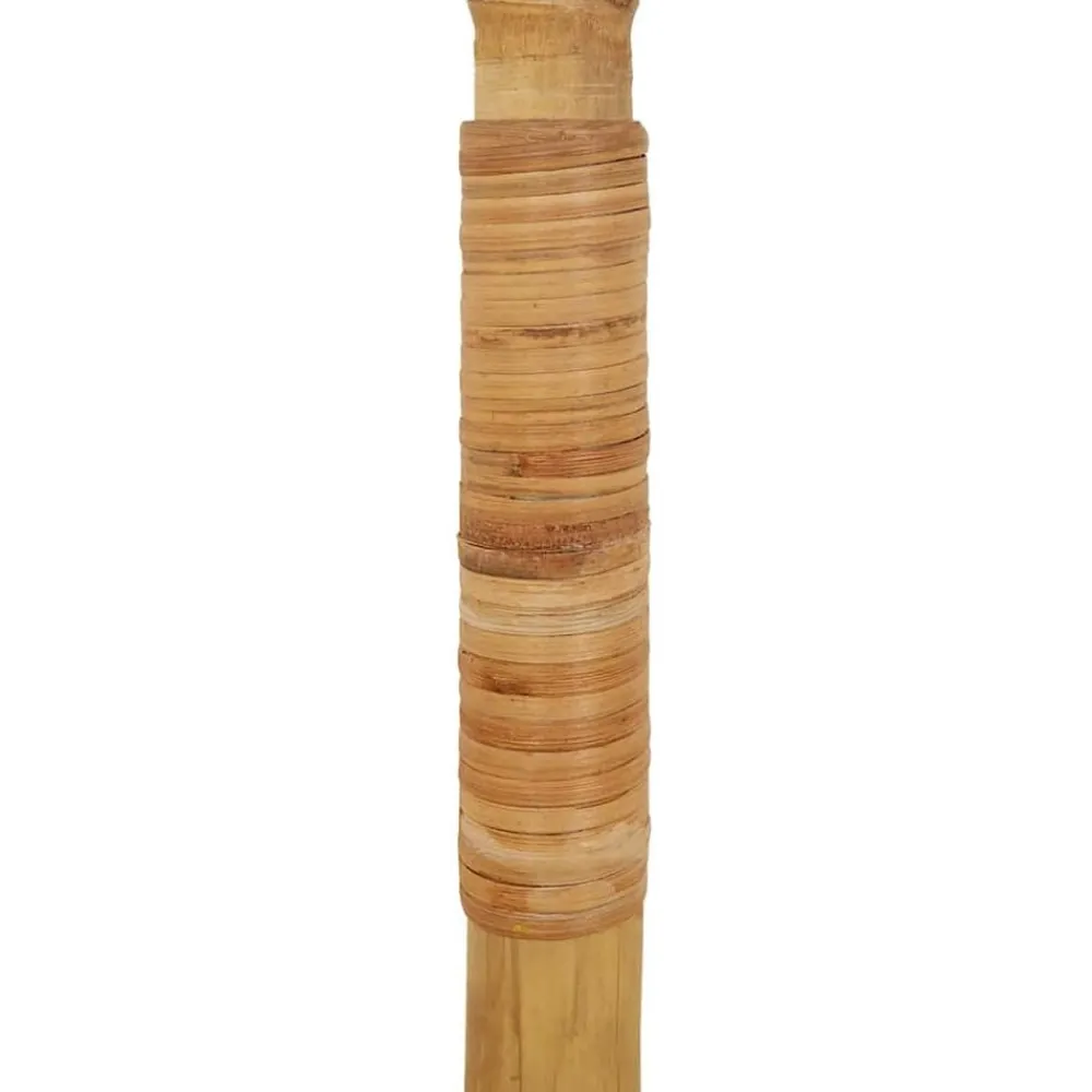 vidaXL Sombrilla de bambú con tejado de hojas de plátano 270 cm Best