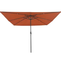 vidaXL Sombrilla de jardín 295 x 295 x 245 cm Terracota Hot