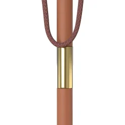 vidaXL Sombrilla de jardín con palo de madera 150x200 cm Arena Best