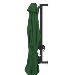 vidaXL Jardín-Sombrilla de pared con barra de metal 300 cm