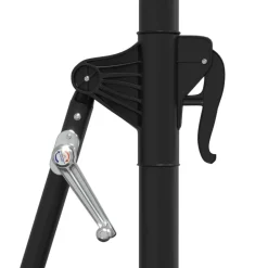vidaXL Jardín-Sombrilla de pared con barra de metal 300 cm