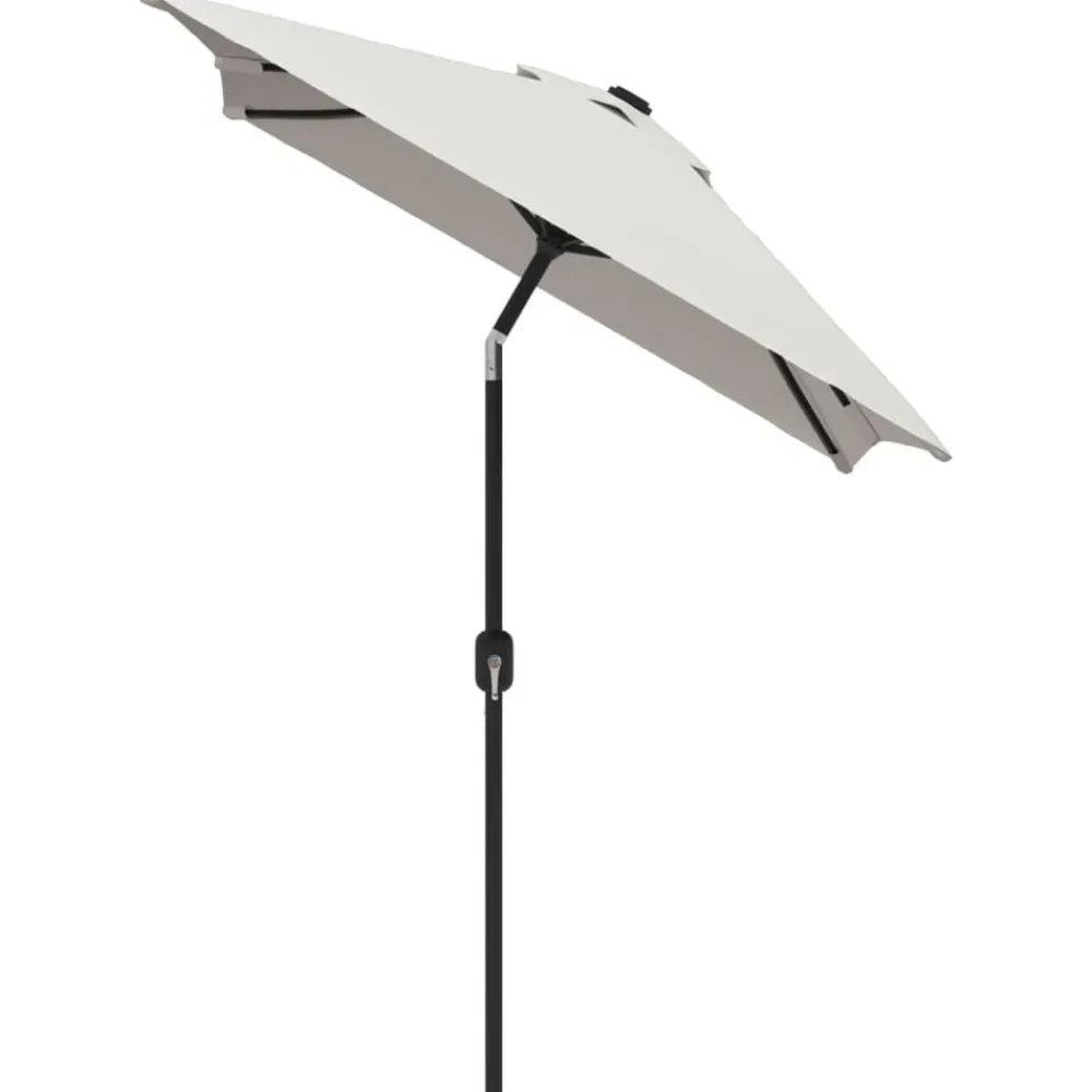 vidaXL Sombrilla rectangular arena 200x300 cm Blanco New