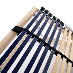 vidaXL Somier de láminas sin colchón con 42 listones 7 zonas 70x200 cm Clearance