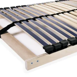 vidaXL Somier de láminas sin colchón con 42 listones 7 zonas 70x200 cm Clearance