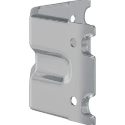 vidaXL Accesorios De Bricolaje-Soporte 2 pcs Recubierto de zinc 106 x 55 x 1,5mm Acero
