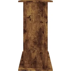vidaXL Soporte de acuario madera ingeniería 81x36x73 cm Roble ahumado