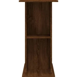 vidaXL Productos Para Mascotas-Soporte de acuario madera ingeniería marrón roble 75x36x72,5 cm