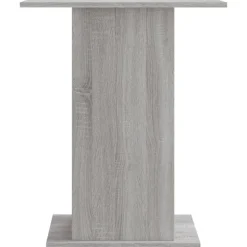 vidaXL Soporte de acuario madera ingeniería 60,5x36x72,5cm Gris sonoma Clearance