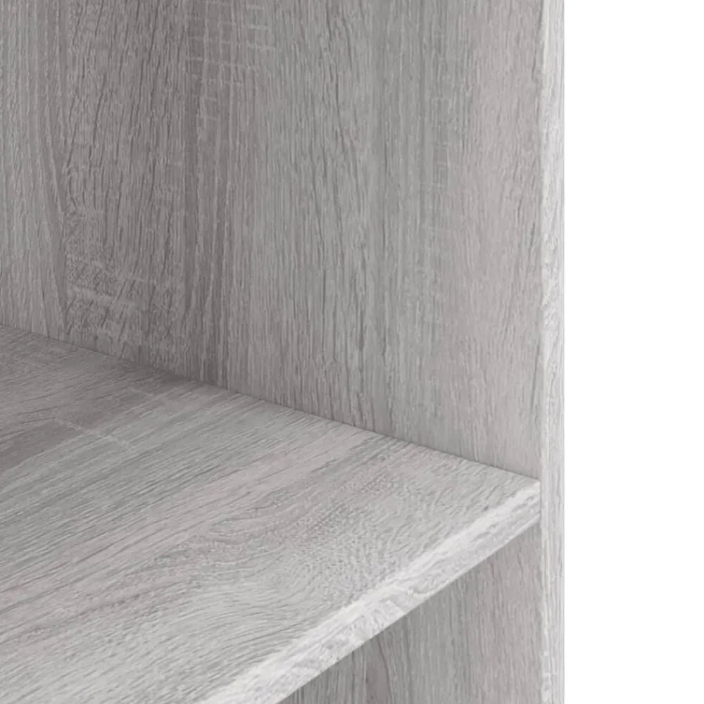 vidaXL Soporte de acuario madera ingeniería 60,5x36x72,5cm Gris sonoma Clearance