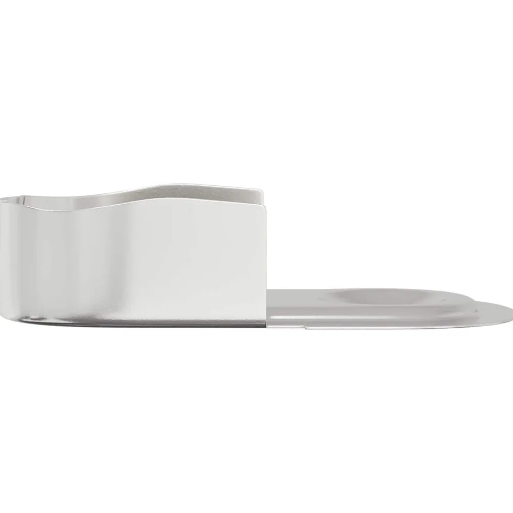 vidaXL Soporte de barra de armario 2 pcs Zinc 40 x 18 x 10 mm Hierro Hot