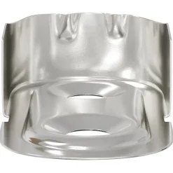 vidaXL Soporte de barra de armario 2 pcs Zinc 40 x 18 x 10 mm Hierro Hot