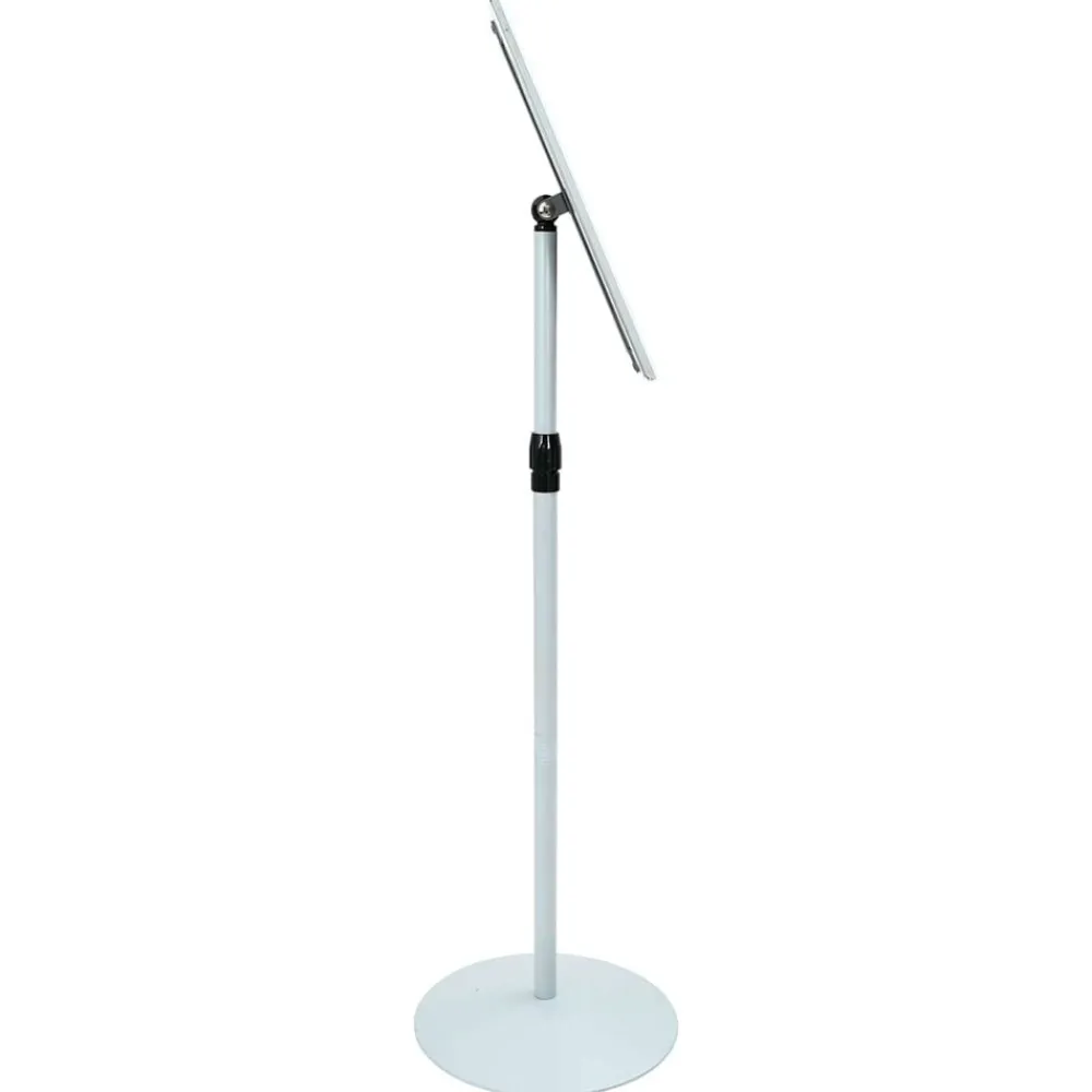 vidaXL Soporte de cartel pedestal 33 x 33 x 126 cm Plateado Best