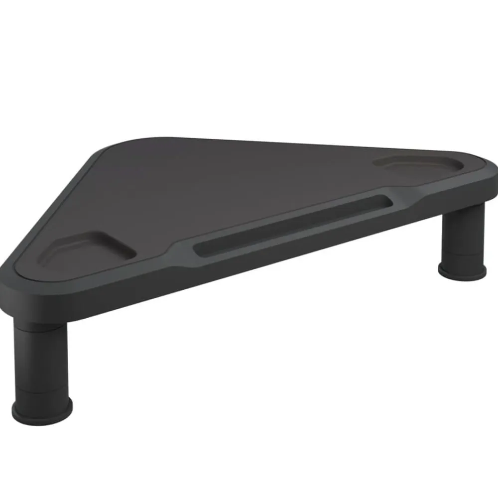 vidaXL Soporte de esquina para monitor negro 49x28x10,5 cm Best
