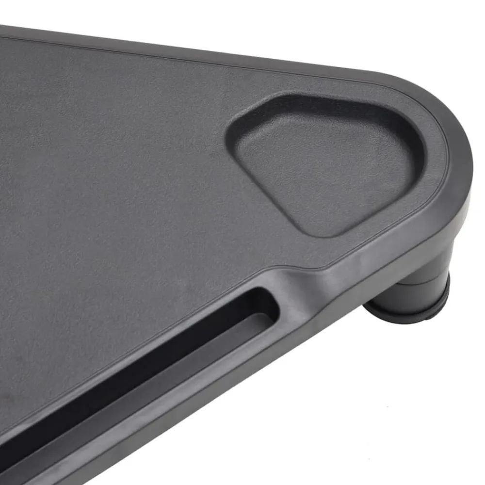vidaXL Soporte de esquina para monitor negro 49x28x10,5 cm Best