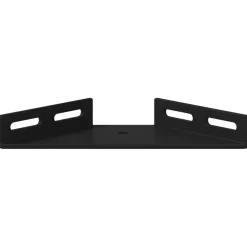 vidaXL Accesorios De Bricolaje-Soporte de Esquina 2 pcs Negro 138,5 x 50,5 x 16 mm Hierro