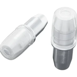 vidaXL Soporte de estante 2 pcs Plateado 7 x 16 mm Hierro New
