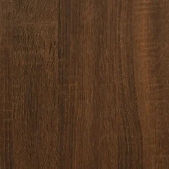 vidaXL Soporte de impresora 2 niveles marrón roble 40x20x40 cm Marr&oacute;n roble Outlet
