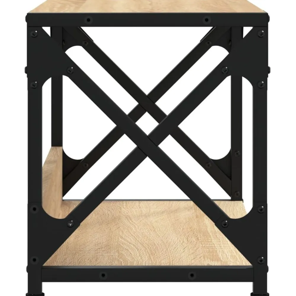 vidaXL Electrónica-Soporte de impresora 2 niveles 44x26x31,5 cm