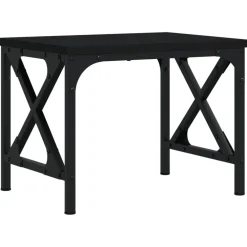 vidaXL Electrónica-Soporte de impresora madera ingeniería 40x30x31 cm