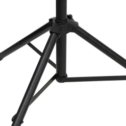 vidaXL Soporte de luces de acero negro 338x115x(180-300) cm Clearance