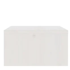 vidaXL Electrónica-Soporte de monitor madera maciza de pino 100x27x15 cm