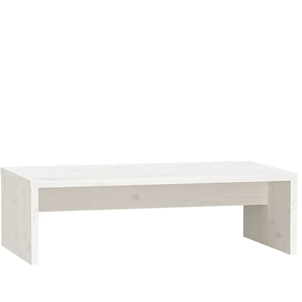 vidaXL Electrónica-Soporte de monitor madera maciza de pino 50x27x15 cm