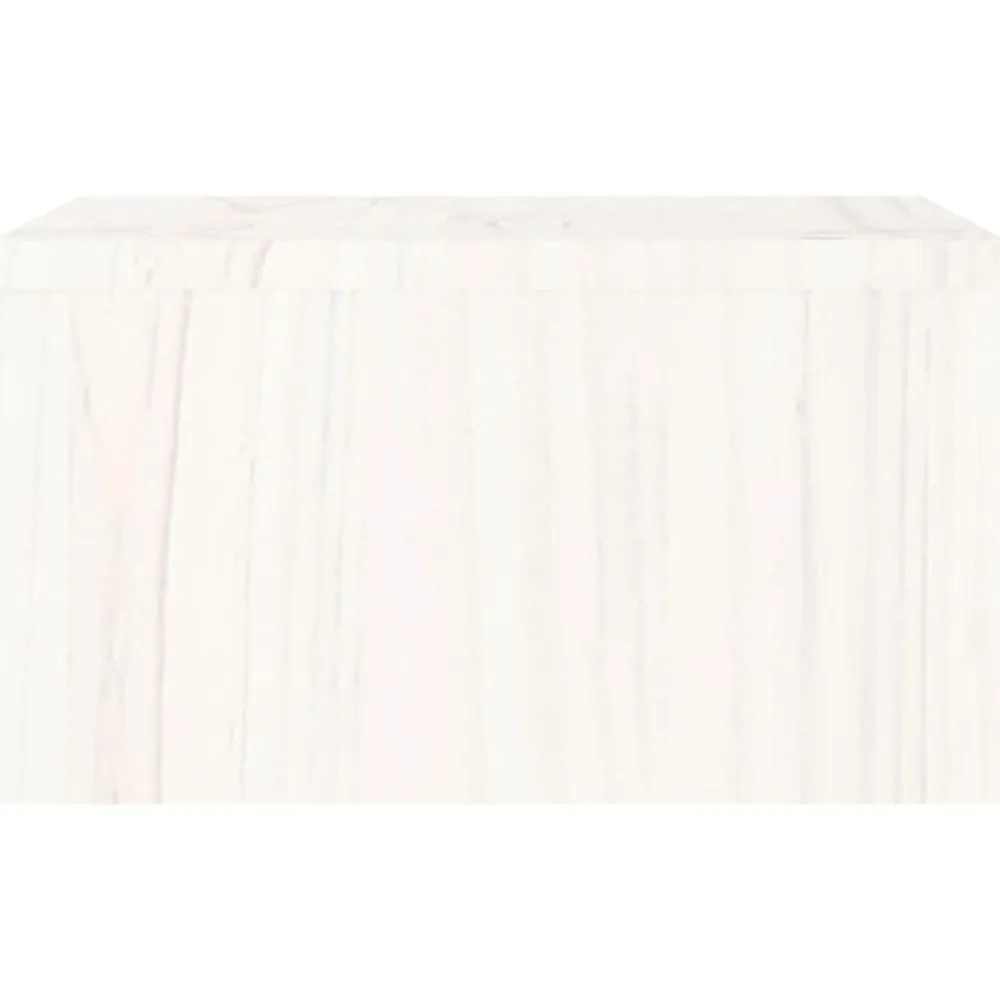vidaXL Electrónica-Soporte de monitor madera maciza de pino 50x27x15 cm