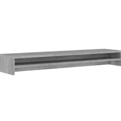 vidaXL Electrónica-Soporte de monitor madera contrachapada 100x24x13cm