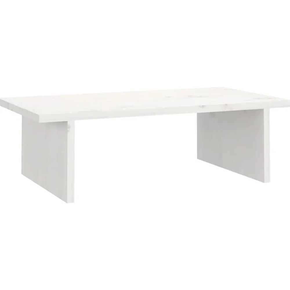 vidaXL Electrónica-Soporte de monitor madera maciza de pino 50x27x15 cm