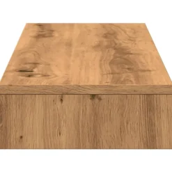 vidaXL Electrónica-Soporte de pantalla madera ingeniería artisian 100x27x10 cm