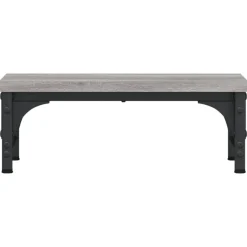 vidaXL Electrónica-Soporte de pantalla madera ingeniería 37x23x14 cm