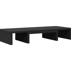 vidaXL Electrónica-Soporte de pantalla ajustable madera 60x24x10,5 cm